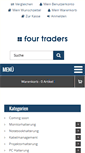 Mobile Screenshot of four-traders.com