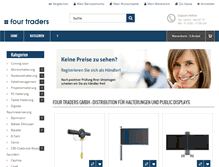 Tablet Screenshot of four-traders.com